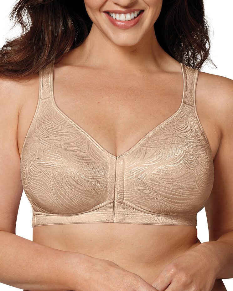 New Playtex Posture Support Front Closure Wire-Free Bra Style 4643 Whi –  Atlantic Hosiery