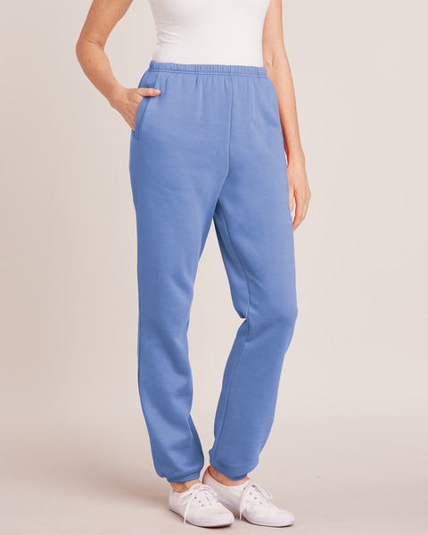 Better-Than-Basic Elastic-Waist Fleece Pants