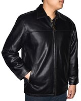 Victory Leather Lambskin Jacket - Black