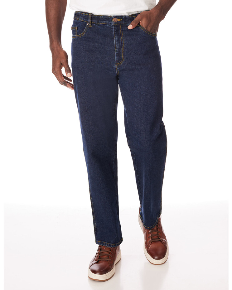 JohnBlairFlex Adjust-A-Band Relaxed-Fit Jeans | Blair