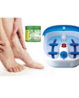 Heated Foot Bath Spa/Massager w/ Foot Salts Included - alt3