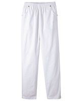 Haband Women's Classic Cotton Jeans - White
