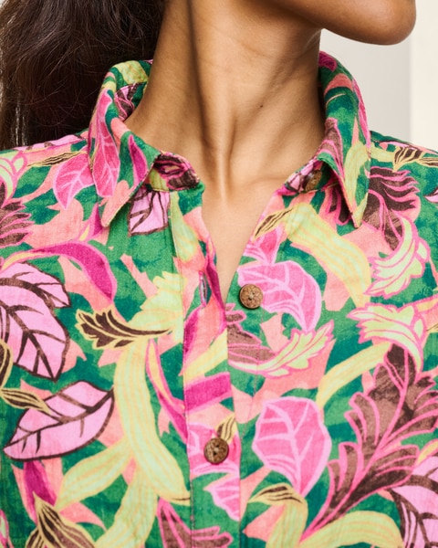 Easy Breezy Tropical Big Shirt