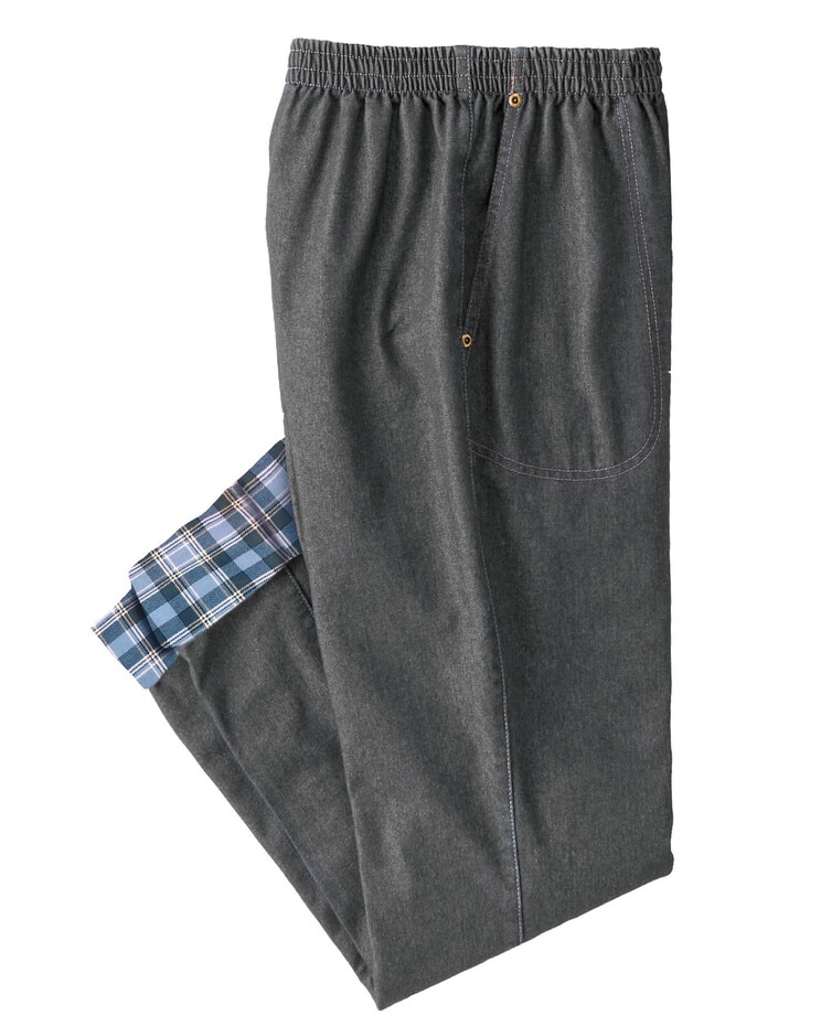 Haband Women's Warm-Lined Jersey-Knit Pants