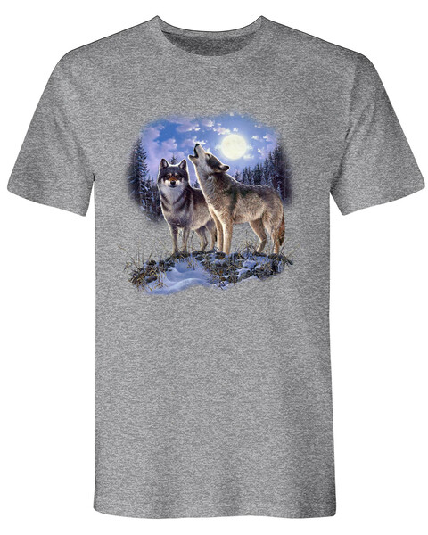 Wolf Cry Short Sleeve Graphic Tee