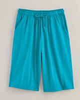 Haband Jersey-Knit Shorts with Drawstring Waist - alt2