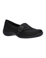 Easy Street Cinnamon Comfort Slip Ons - Black