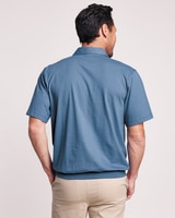 John Blair Piped Banded-Bottom Polo - alt2