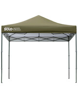 Quick Shade Solo Steel 100 10 x 10 ft. Straight Leg Canopy - Olive
