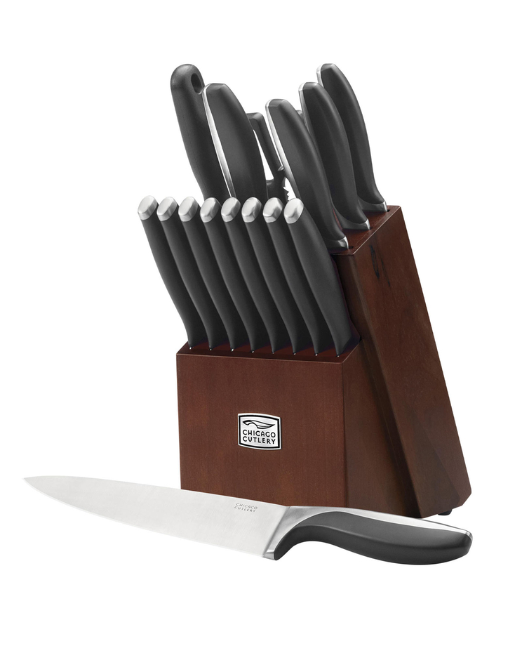 Chicago Cutlery Avondale 16pc Knife Black Set