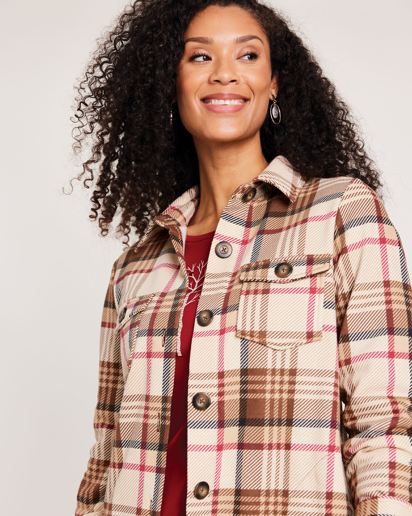 Better-Than-Basic Fleece Shirt Jacket | Blair