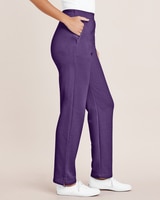 Zip-Pocket Pull-On Fleece Pants - alt3