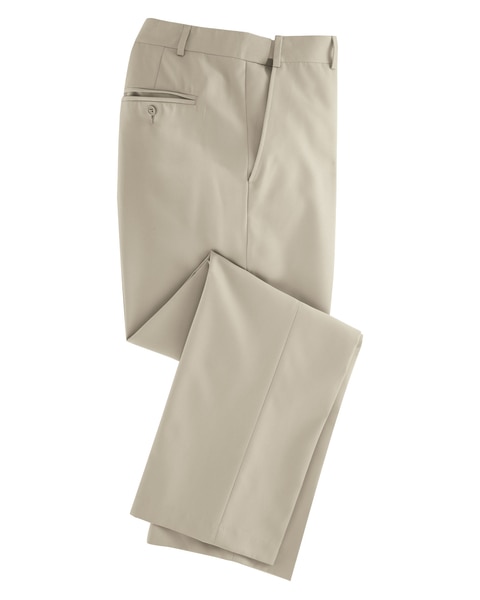 John Blair Adjust-A-Band® Relaxed-Fit Microfiber Pants