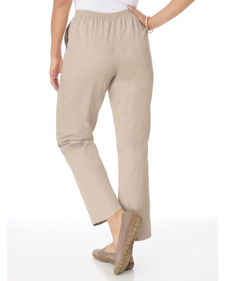 Alfred Dunner Stretch Twill Pants | Blair