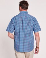 Cotton Traders Short Sleeve Plaid Sport Shirt - alt3
