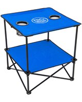 RIO Beach  22" Square Compact Folding Beach Table - Blue