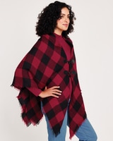 Plaid Poncho - alt3