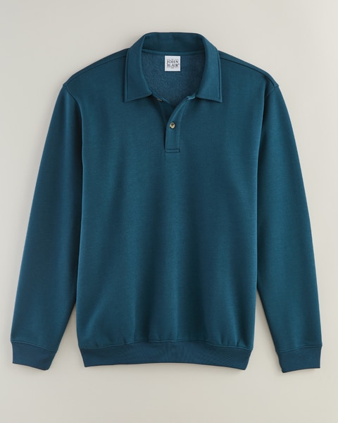 John Blair® Supreme Fleece Polo