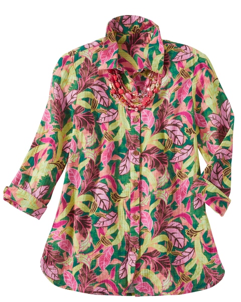 Easy Breezy Tropical Big Shirt