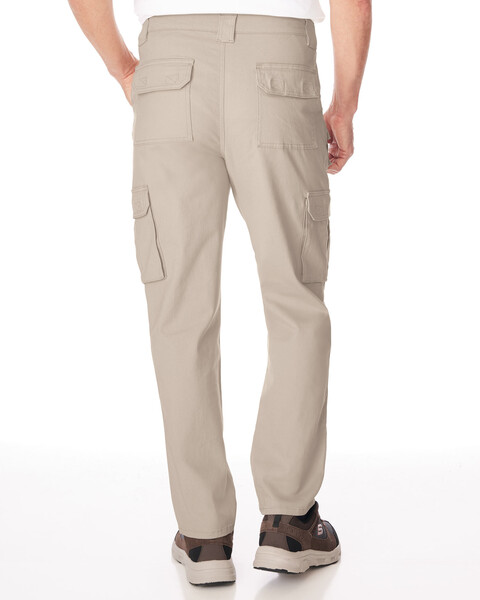 JohnBlairFlex Relaxed-Fit Side-Elastic Cargo Pants