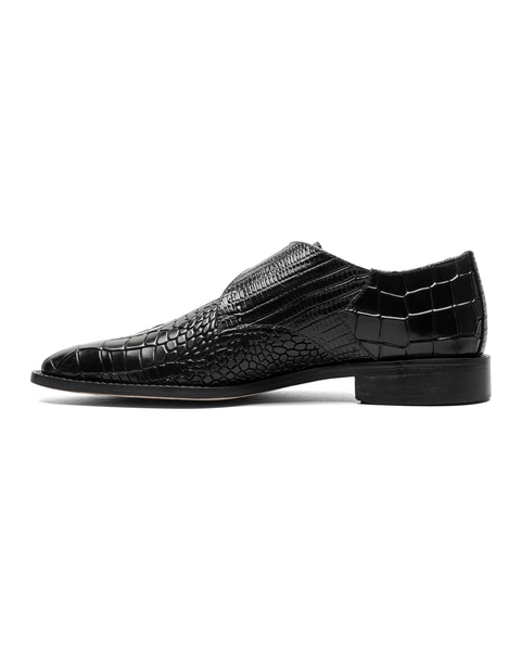 Stacy Adams Rapino Plain Toe Monk Strap Shoe