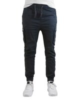 Galaxy by Harvic Slim Fit Stretch Cotton Twill Cargo Jogger Pants