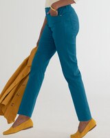 DreamFlex Comfort-Waist Classic Straight Leg Jeans - alt3