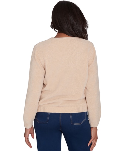 Alfred Dunner® Classics Classic Chenille Pullover Sweater