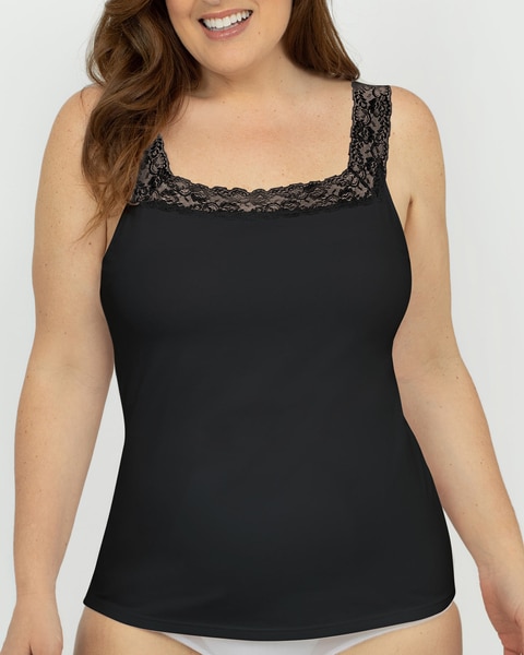 Reversible Lace Neckline Camisole