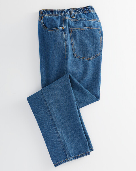 John Blair® Classics Relaxed-Fit Full-Elastic Jeans