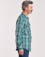 Haband Long-Sleeve Snap-Tastic Western Shirt - alt4