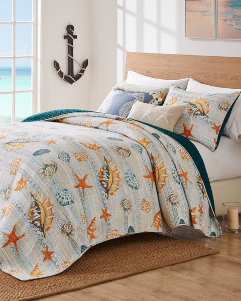 Greenland Home Fashions Kona Quilt Set