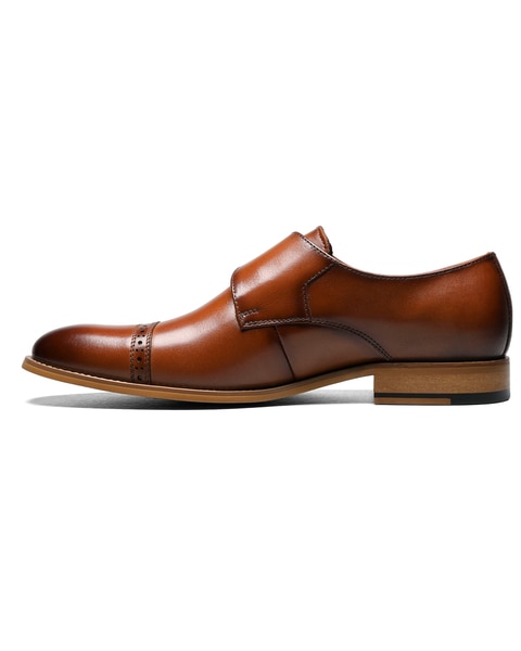 Stacy Adams Desmond Cap Toe Monk Strap Shoe