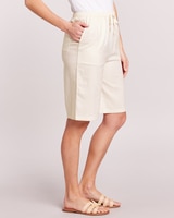Linen Blend Shorts - alt2
