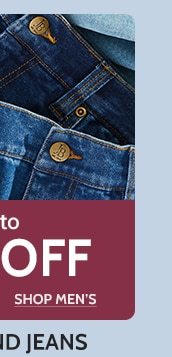 up to 40% off shop men's pants and jeans