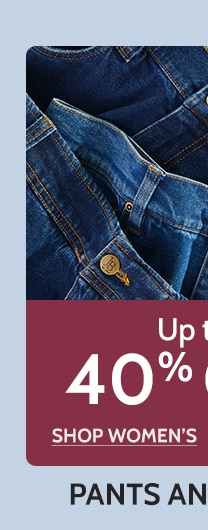 up to 40% off shop women's pants and jeans