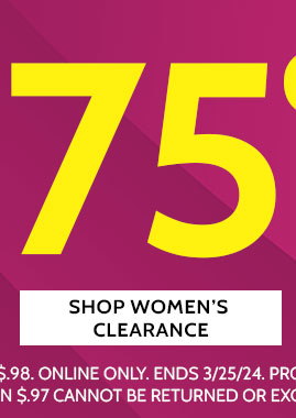 Women's Clearance: Shop Online & Save
