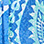 Ruby Rd® Bali Blue Woven Polynesian Top