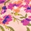 Three-Quarter Sleeve Floral Border-Print Tunic