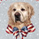 Patriotic Dog Graphic Tee