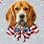 Patriotic Dog Graphic Tee